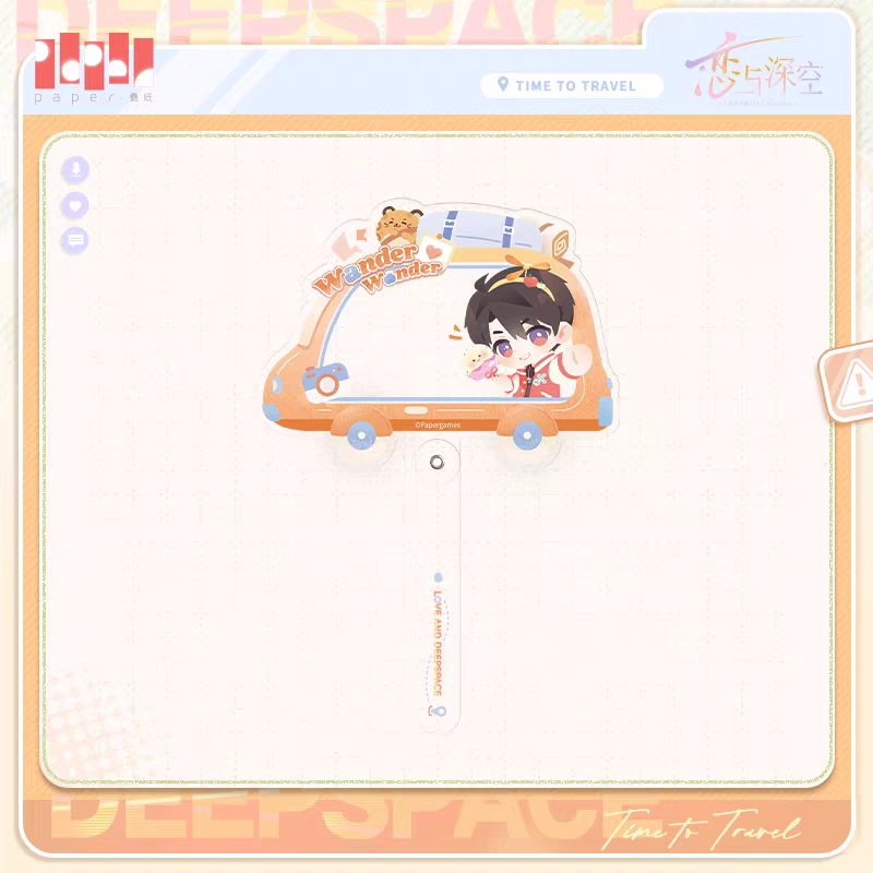 【Pre-order】Love and Deepspace "TIME TO TRAVEL Series" Acrylic Photo Prop Stick