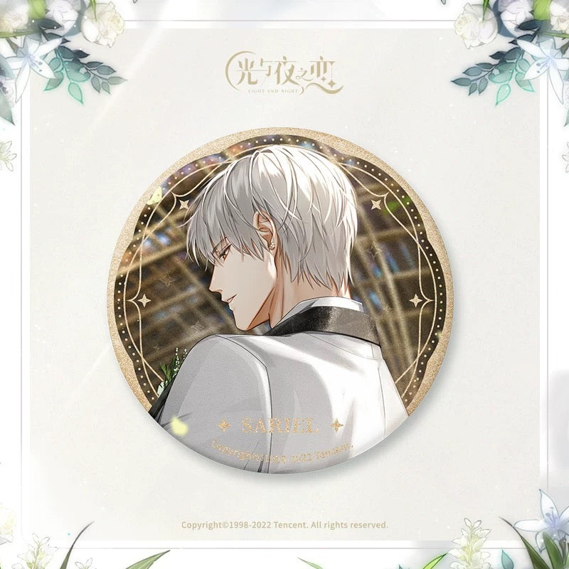 Light and Night Wedding Ver. Badge - Sariel / 齐司礼