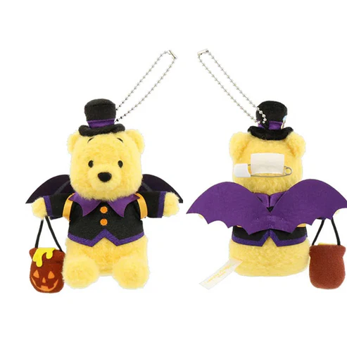 Disney 2024 Halloween Winnie the Pooh Plush Keychain