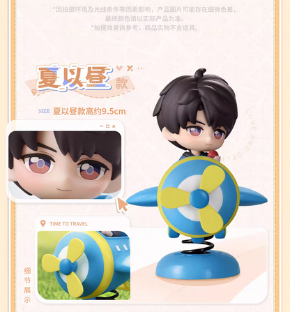 【Pre-order】Love and Deepspace "TIME TO TRAVEL Series" Car Ornament Mini Figure