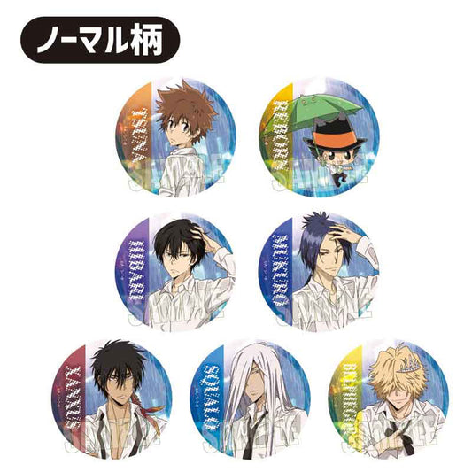 Trading Tin Badge Reborn! Wet in the Rain ver. 8 Pack BOX - 1 random