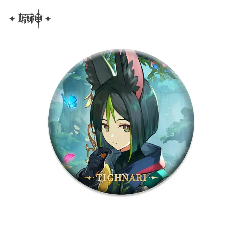 Genshin Impact Themed Character Can Badge - Tighnari