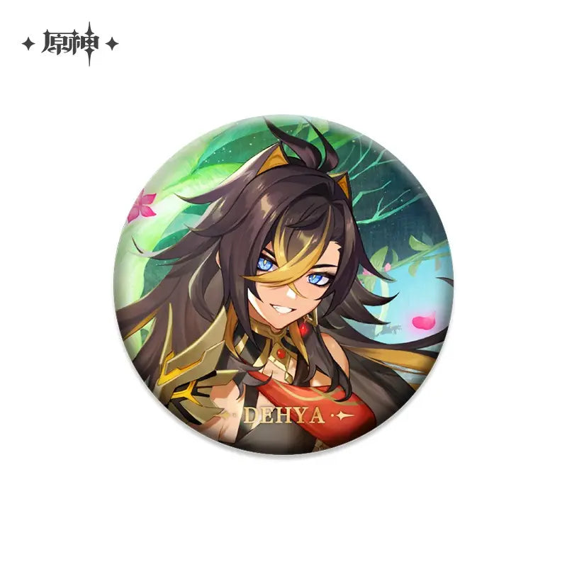 Genshin Impact Themed Character Can Badge - Dehya