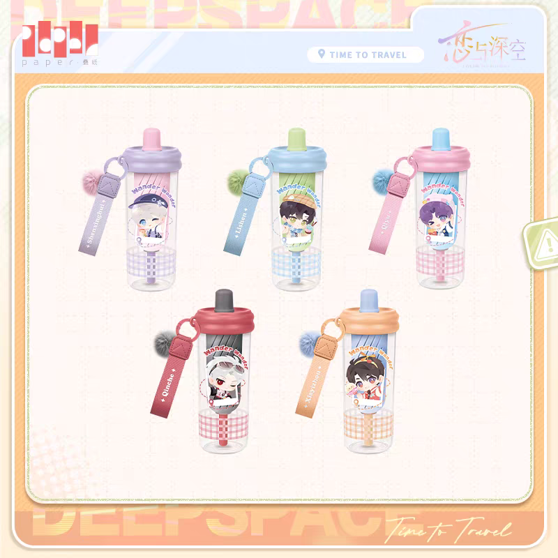 【Pre-order】Love and Deepspace "TIME TO TRAVEL Series" Water Bottle