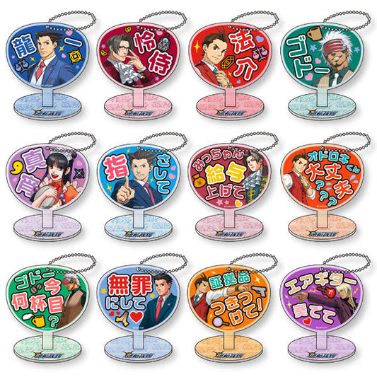 Ace Attorney Trading Acrylic Stand Key Holder - 1 Random