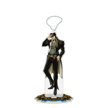 JoJo's Bizarre Adventure JOJO WORLD 3 Acrylic Ball Chain Keychain & Acrylic Stand - Jotaro Kujo