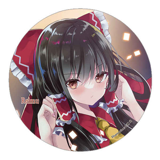 Touhou Project Sunameri Drill Can Badge - Hakurei Reimu (Nanase)