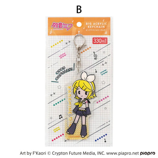 Hatsune Miku Petit Series Big Acrylic Keyholder – Kagamine Rin