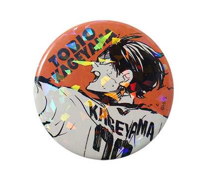Haikyu!! V HEROES All Star Hologram Can Badge