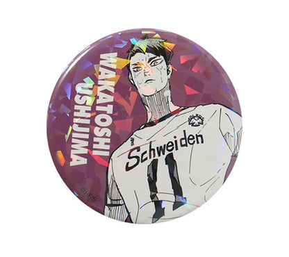 Haikyu!! V HEROES All Star Hologram Can Badge