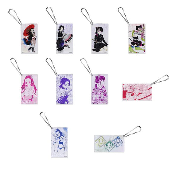 Demon Slayer: Kimetsu no Yaiba GIRLS Acrylic Keychain Collection 1 Random