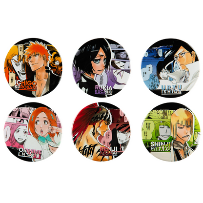 BLEACH Thousand Year Blood War Aniplex X Jump Festa 2024 Original Badge Collection - 1 Random