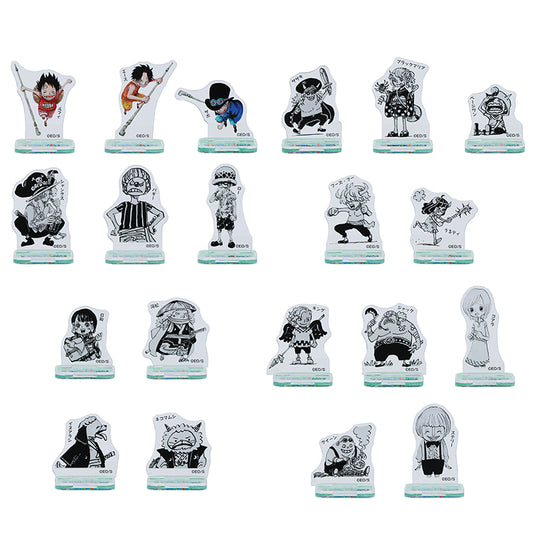 ONE PIECE Acrylic Mini Figure The Childhood of the OP Characters Vol. 4 - All 20 types - 1 Random