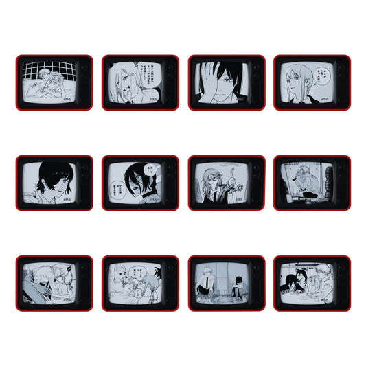 Chainsaw Man Miniature TV Frame Magnet - 1 Random