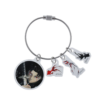 Kagurabachi 4-Part Acrylic Keychain - Chihiro Rokuhira