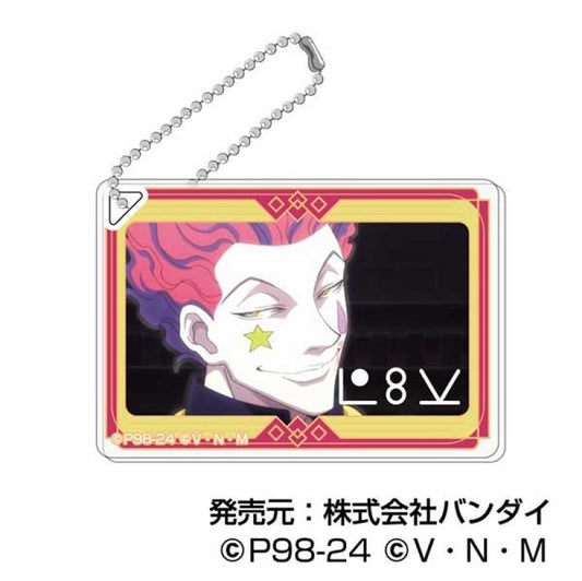 Hunter x Hunter Decofla Acrylic Key Ring - Hisoka Morow