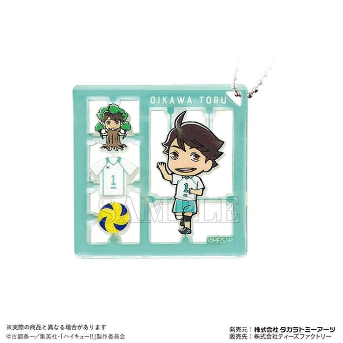 Haikyu!! Plastic Model Style Keychain - Toru Oikawa