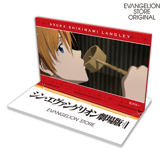 EVA Original “Shin Evangelion the Movie” Scene Photo Acrylic Stand – Asuka