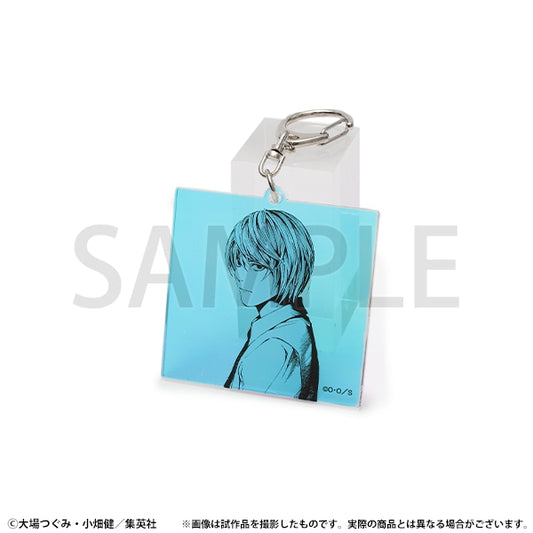 Death Note Exhibition Aurora Acrylic KeyChain – Light Yagami