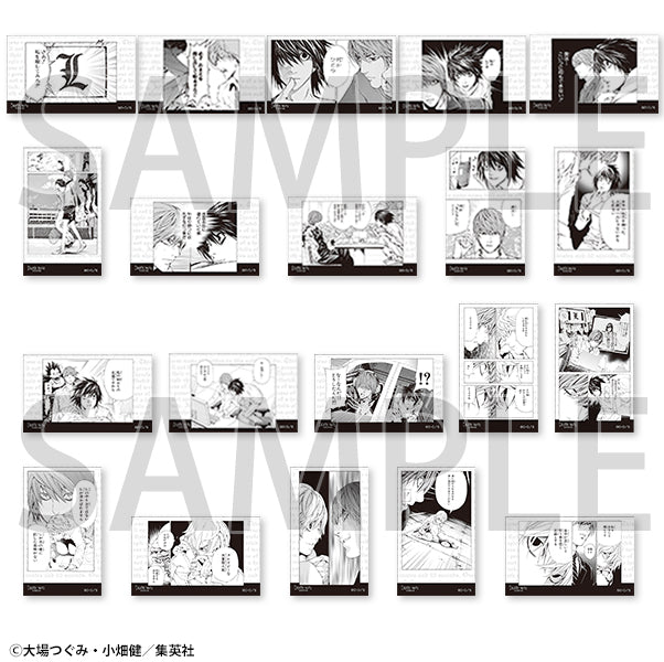 Death Note Exhibition Trading Clear Card Collection: Moon vs L & Near - 1 Random