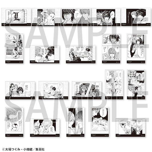 Death Note Exhibition Trading Clear Card Collection: Moon vs L & Near - 1 Random