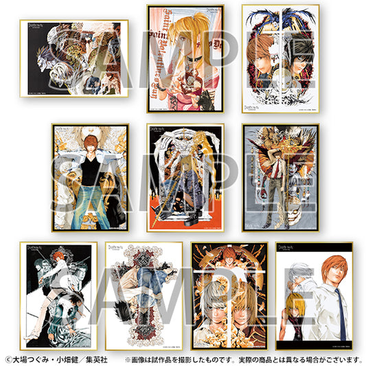 Death Note Exhibition Colored Shikishi Collection - 1 Random