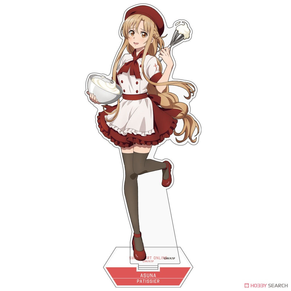 Sword Art Online: Asuna's Work Experience Patissier Ver. Large Acrylic Stand - Yuuki Asuna