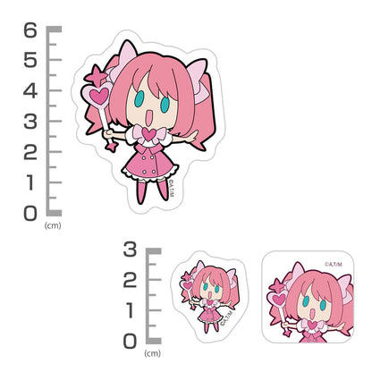 Gushing over Magical Girls Magia Magenta Mini Sticker Set