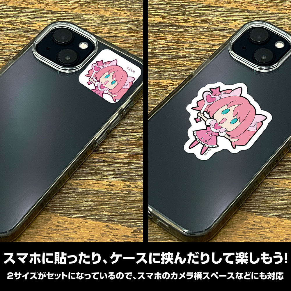 Gushing over Magical Girls Magia Magenta Mini Sticker Set