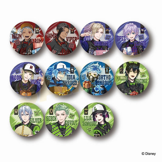 Disney Twisted-Wonderland Union Birthday Ver. Trading Can Badge Vol. 2 - 1 Random