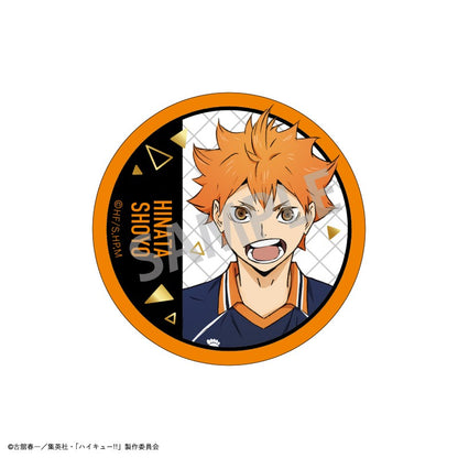 Haikyu!! Trading Foil-Stamped Can Badge A - 1 Random