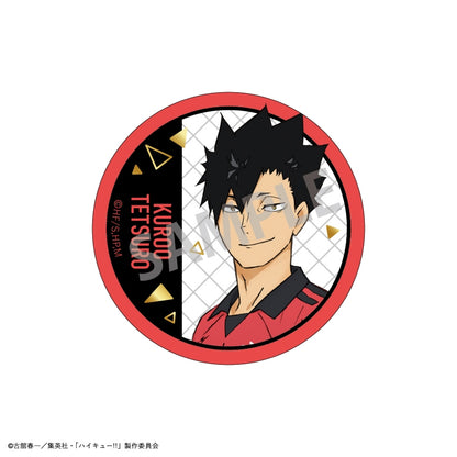 Haikyu!! Trading Foil-Stamped Can Badge B - 1 Random