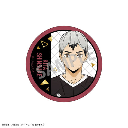 Haikyu!! Trading Foil-Stamped Can Badge B - 1 Random