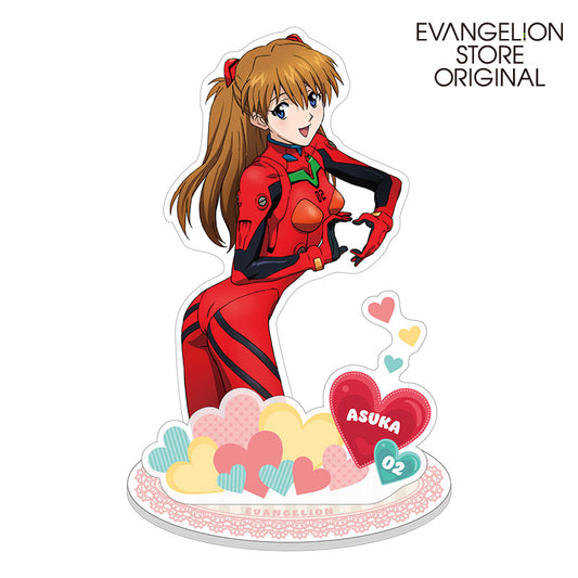 EVA Original Plug Suit Heart Pose Ver. Acrylic Stand - Asuka
