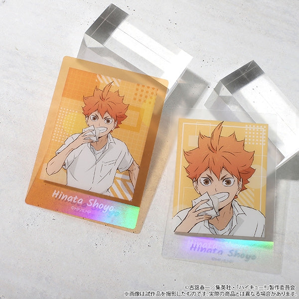 Haikyu!! PashaColle Clear Ver. Card Collection - 1 Random