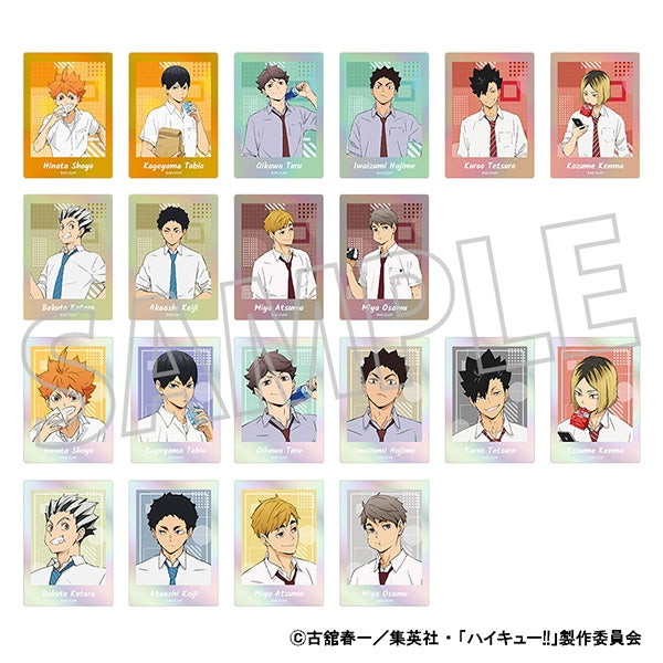 Haikyu!! PashaColle Clear Ver. Card Collection - 1 Random