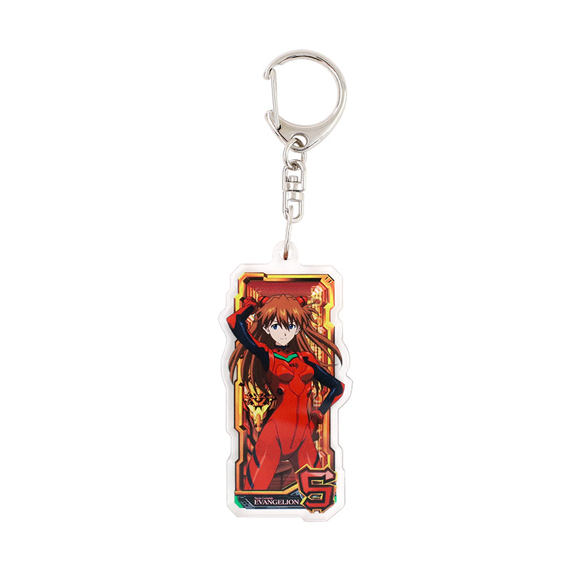EVA Dodeka Design Acrylic Keychain - Asuka