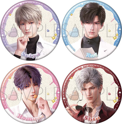 Love and Deepspace The Hour of Captivity Series Can Badge - Sylus / 秦彻