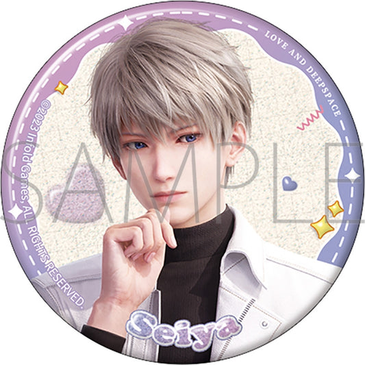 Love and Deepspace The Hour of Captivity Series Can Badge – Xavier / 沈星回