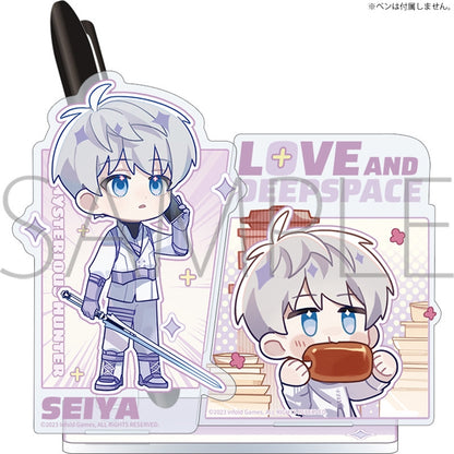 【Pre-order】Love and Deepspace Linkon Chibi Report Acrylic Pen Holder Standee