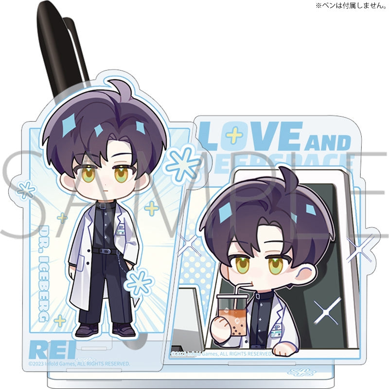 【Pre-order】Love and Deepspace Linkon Chibi Report Acrylic Pen Holder Standee