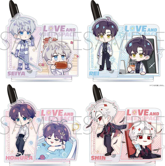 【Pre-order】Love and Deepspace Linkon Chibi Report Acrylic Pen Holder Standee