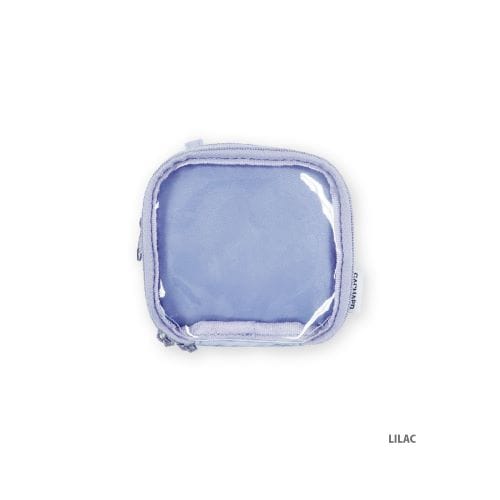 GACHA-PO Square Window Storage Bag Pouch - Lilac