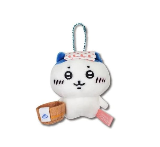 Chiikawa Regional Exclusive Onsen Plush Keychain - Hachiware