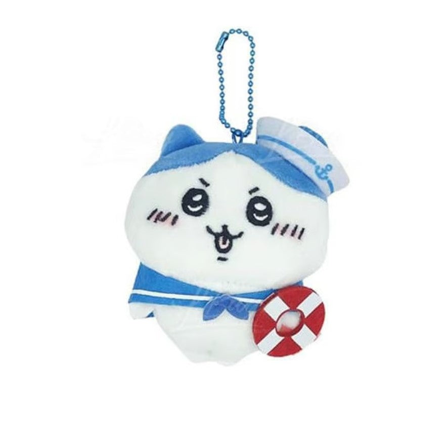 Chiikawa Kobe Exclusive Sailor Plush Keychain - Hachiware