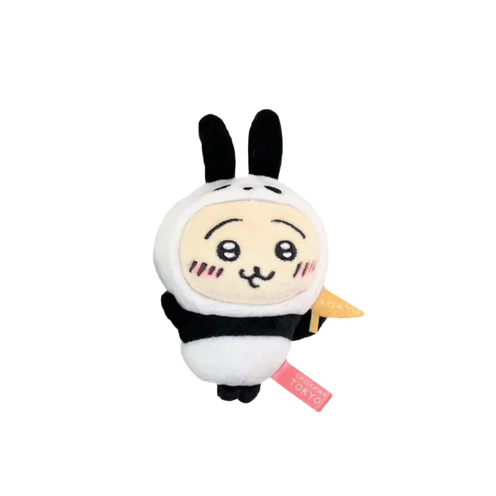 Chiikawa Tokyo Limited Edition Panda Mascot Holder Keychain - Usagi