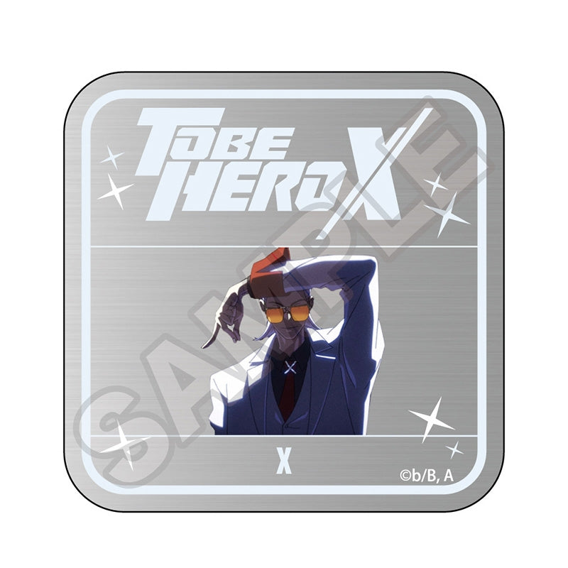 TO BE HERO X Aluminum Sticker - 1 Random