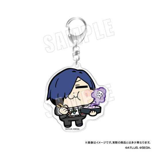 Persona 3 RELOAD Protagonist x Bkub Big Acrylic Keychain - 04. Courage Rank 6