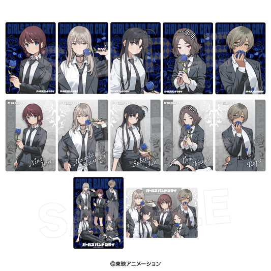Girls Band Cry CryRose Ver. Trading Big Clear Card - 1 Random