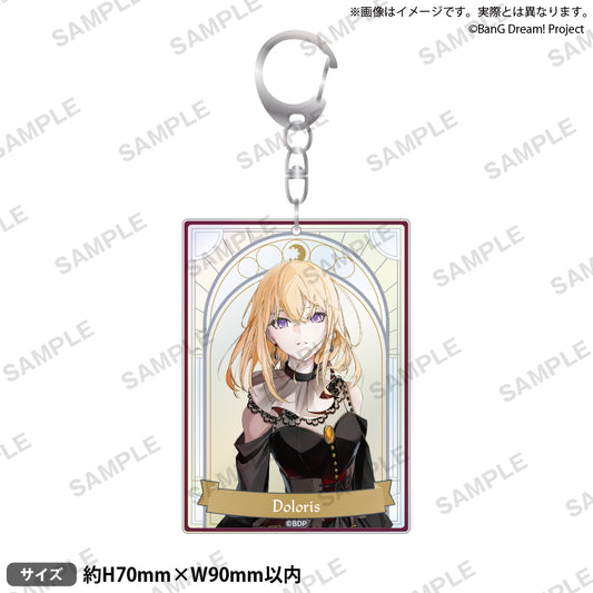 BanG Dream! Ave Mujica Twilight Glow Ver. Acrylic Keychain – Uika Misumi / Doloris